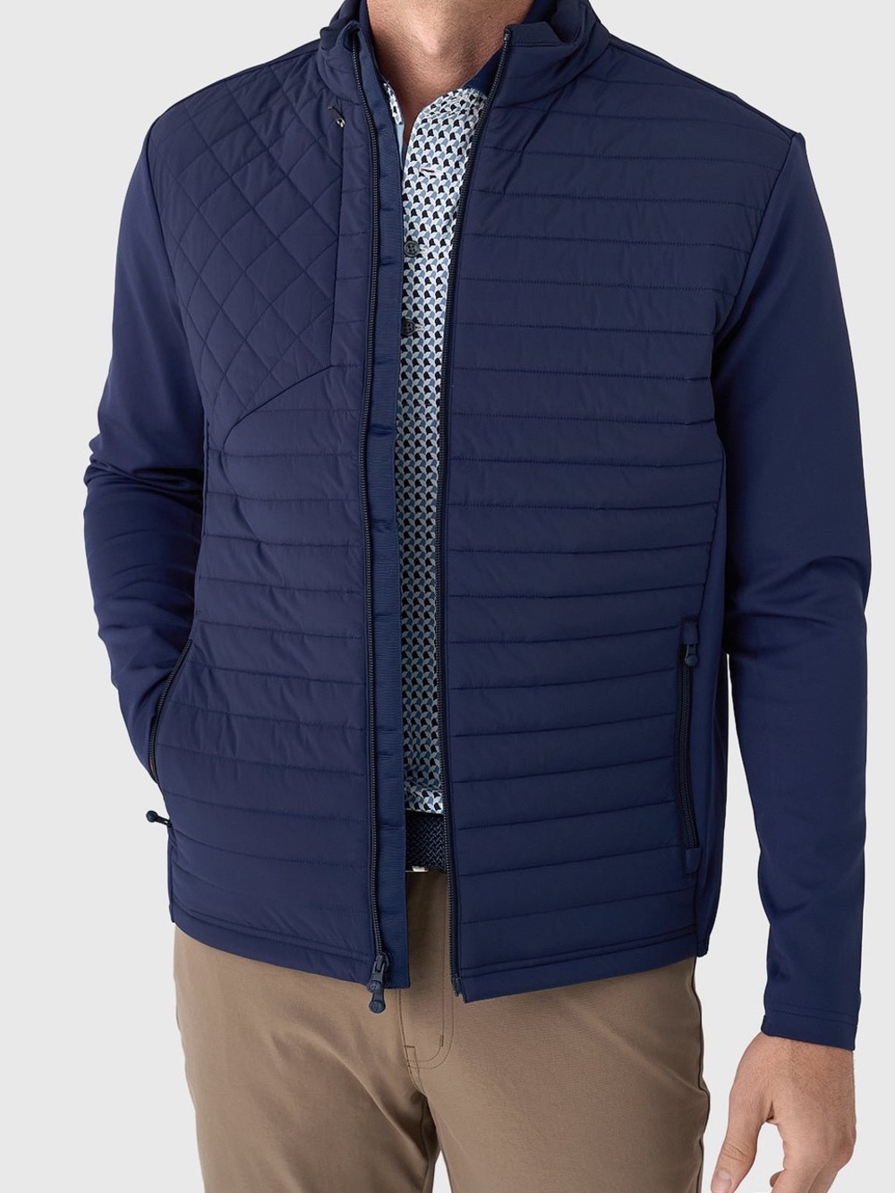 Men’s Greyson Yukon Hybrid jacket SzSmall Maltese Blue Excellent